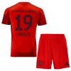 Officiële Voetbalshirt + Korte Broek FC Bayern München Alphonso Davies 19 Thuis 2024-25 - Kids